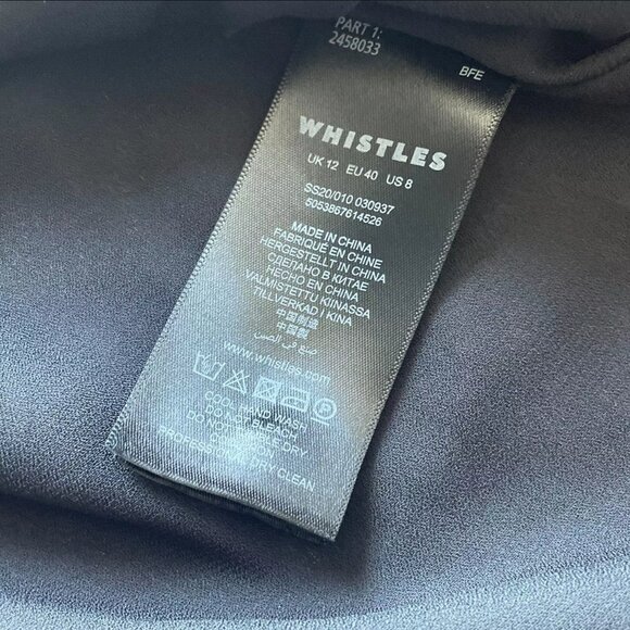 Whistles‎ Starflower Print Floral Classic Balloon Sleeve Blouse Top Size 8 - Picture 13 of 13